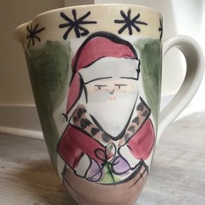 Italian Santa pitcher